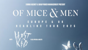 Of Mice and Men - tour poster
