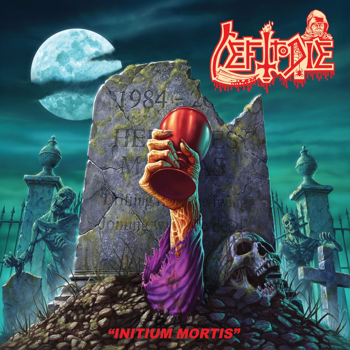 LEFT TO DIE Initium Mortis 2026 album cover artwork