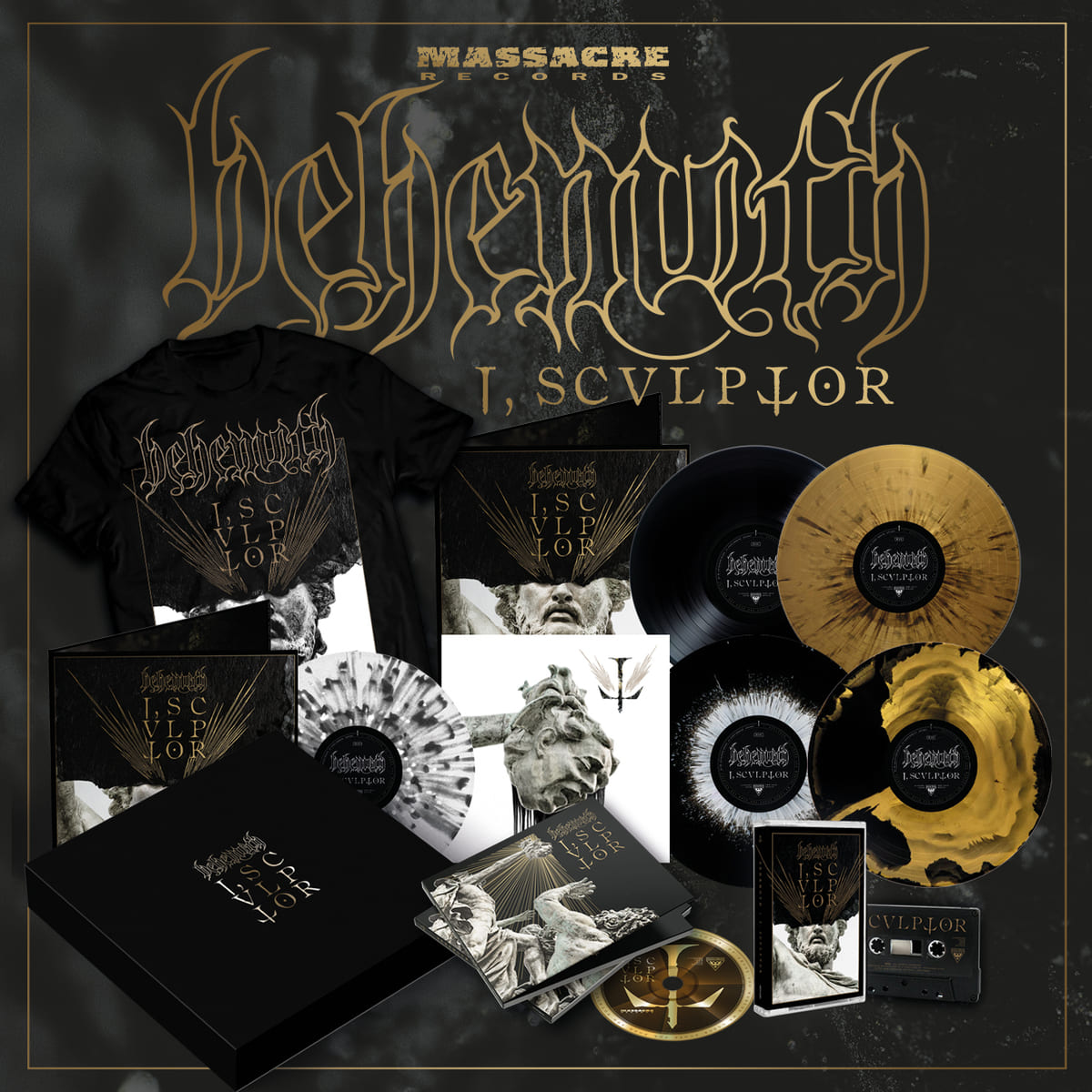 Behemoth I Scvlptor 2026 album pre-order bundle all formats