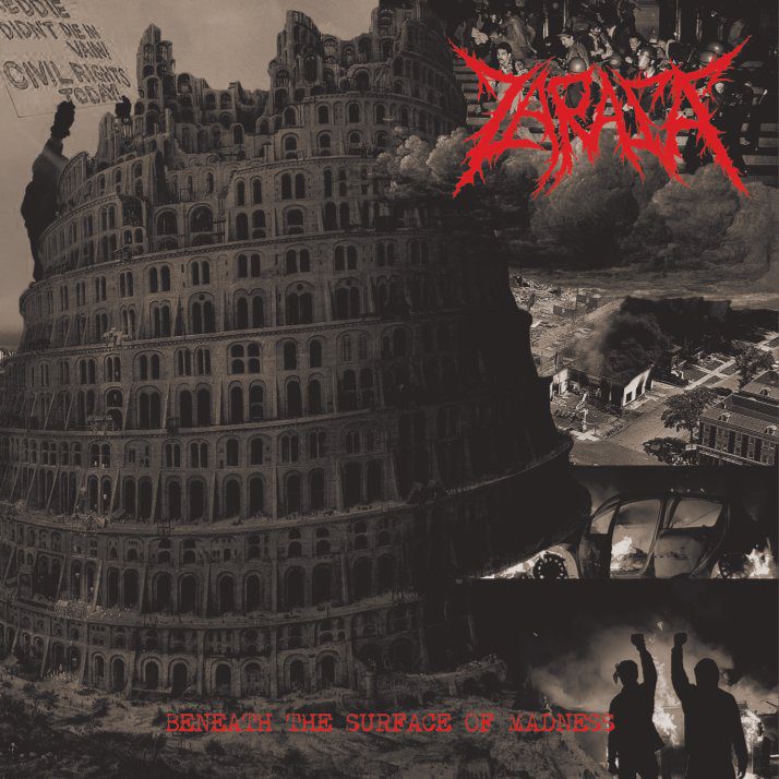 ZARAZA Beneath The Surface Of Madness 2026 EP cover artwork