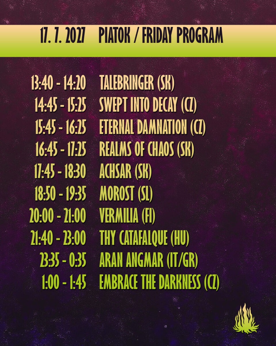 Burn Fest Open Air III day 1 schedule(1)