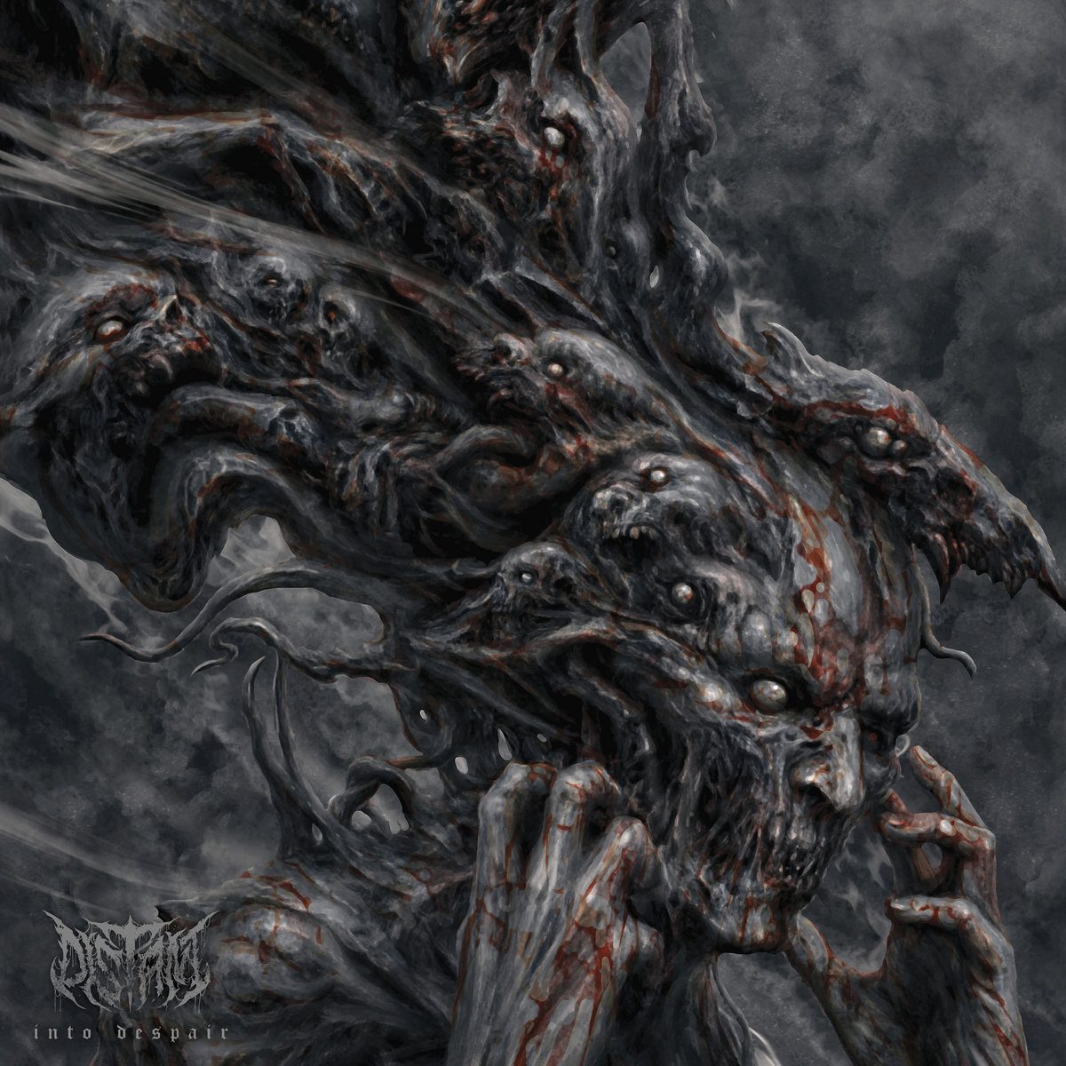 DISTANT into despair 2026 album cover artwork