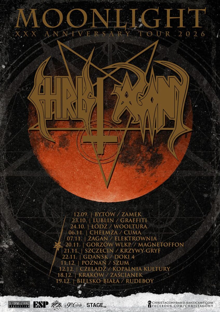 CHRIST AGONY - Moonlight XXX-Anniversary Tour 2026 