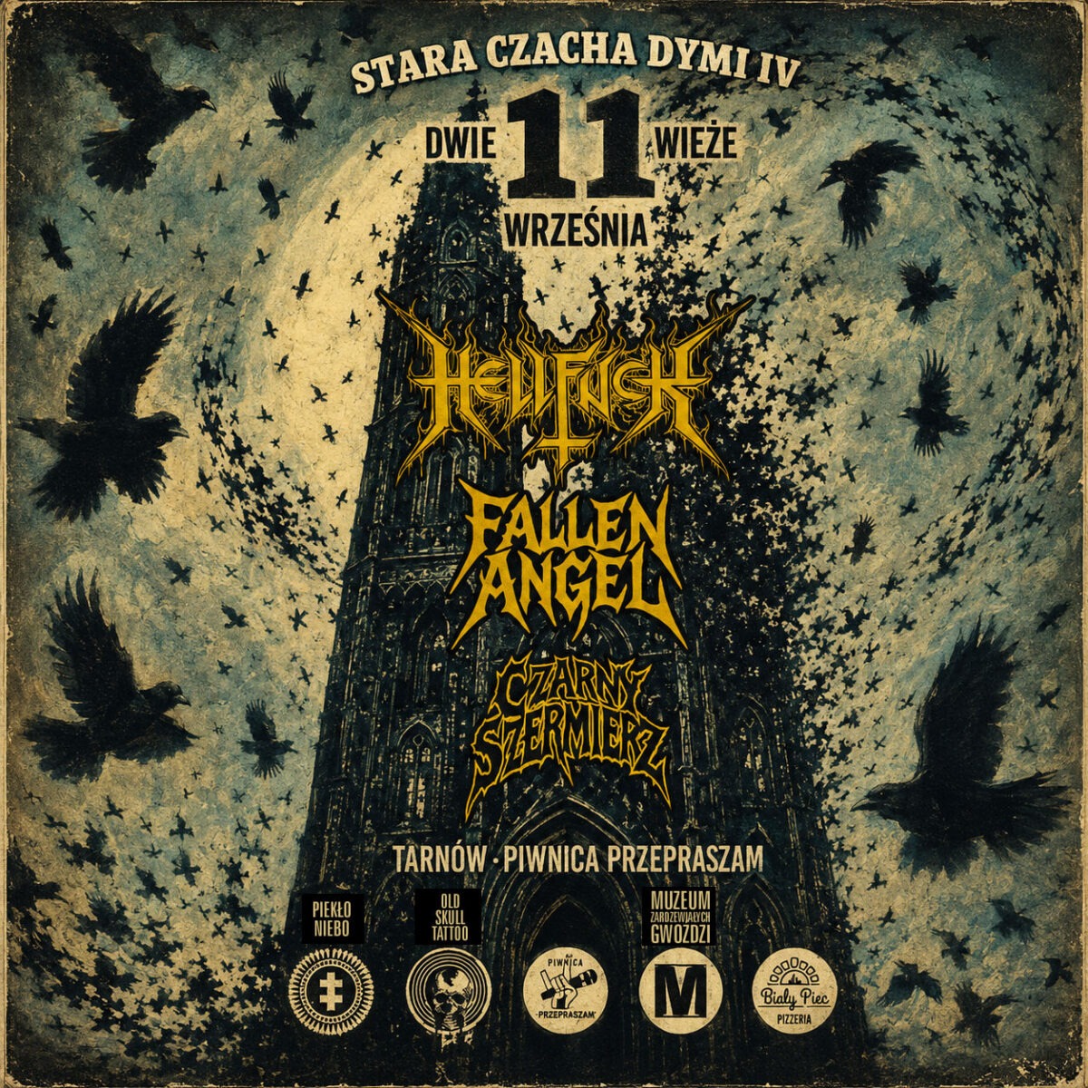 HELLFUCK TARNÓW 2026 koncert plakat poster