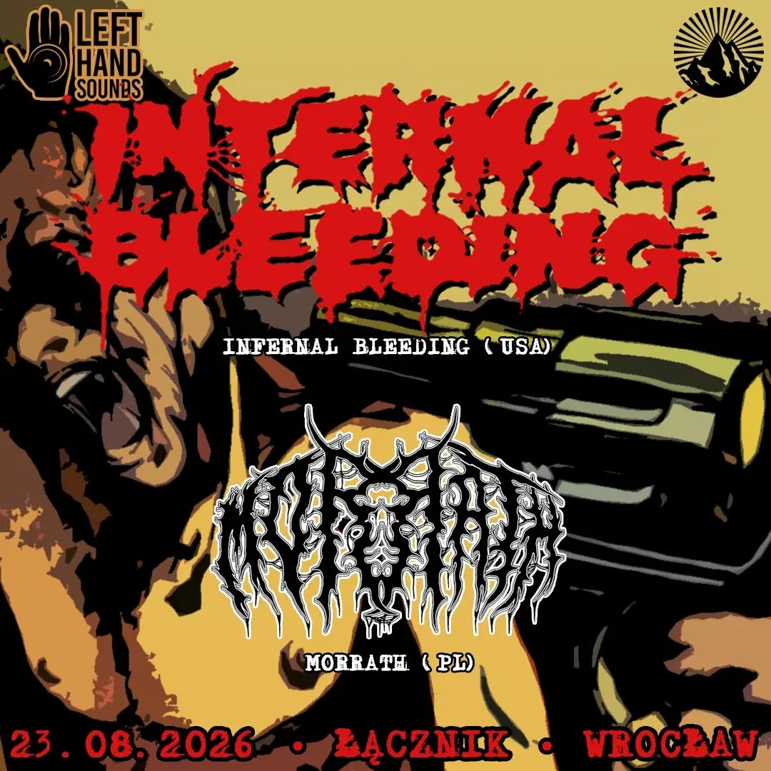 Internal Bleeding + morrath wrocław 2026 koncert liveshow plakat poster