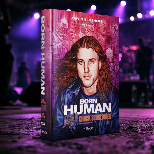 born human chuck schuldiner książka InRock Vesper okładka