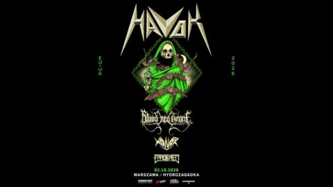 havok blood red throne warszawa 2026 plakat poster event fb