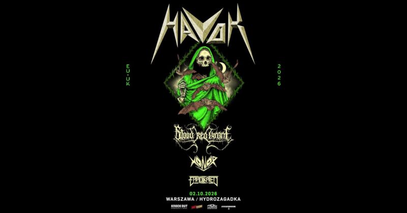 havok blood red throne warszawa 2026 plakat poster event fb