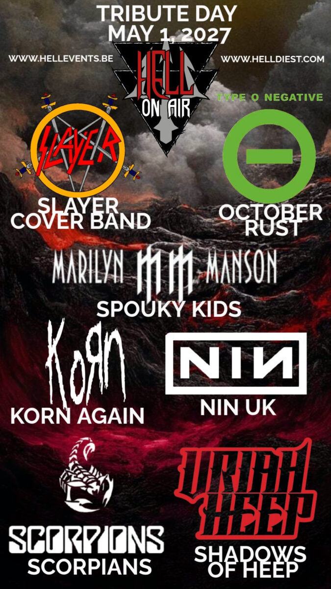 Hell On Air IV 2027 plakat poster tribute day cover bands lineup