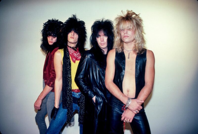 Mötley Crüe 1981 band photo