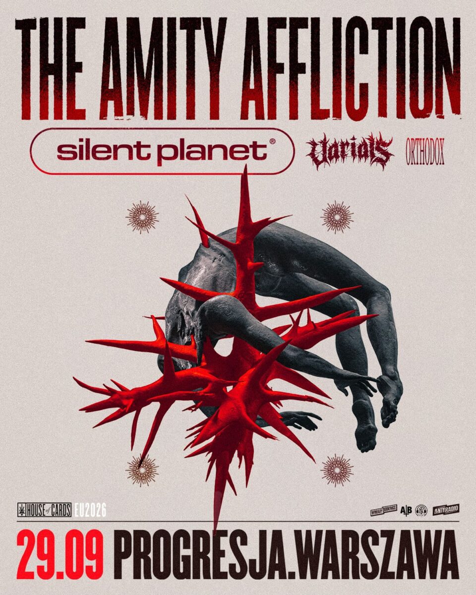 THE AMITY AFFLICTION - POST 4×5 - WARSZAWA