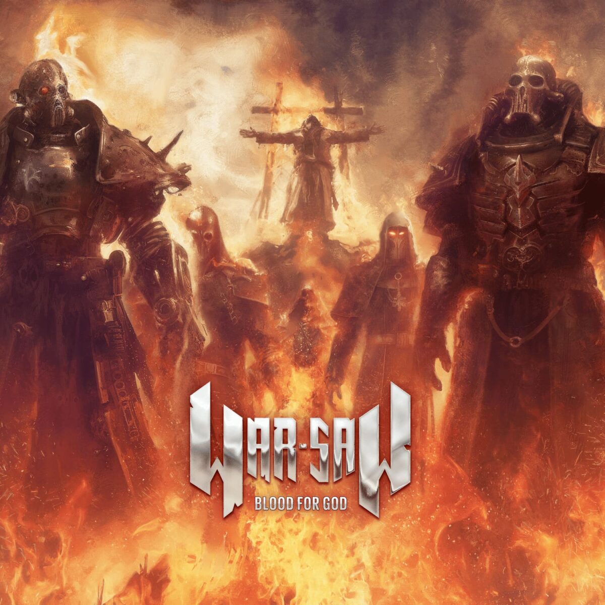 WAR-SAW blood for god 2026 ep cover artwork