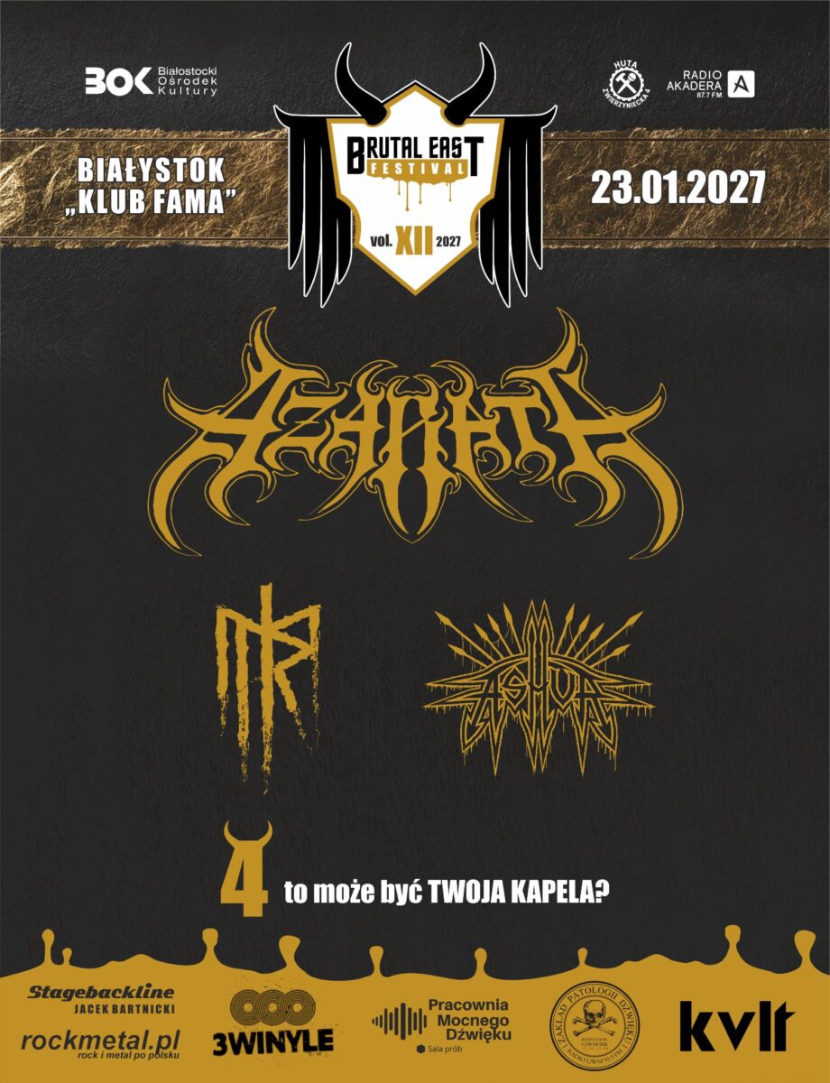 Brutal East Festival z patronami medialnymi