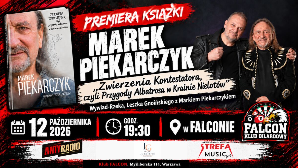 Premiera książki Marek Piekarczyk w Falconie1112 Ostateczny