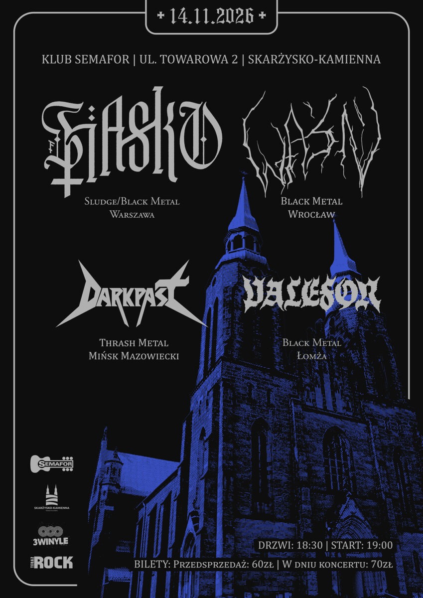 fiasko waśń 20261114_Semafor_koncert_pion plakat poster
