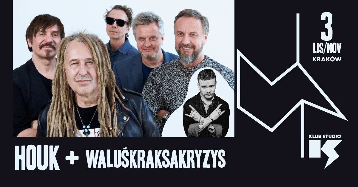 houk kraków klub studio plakat poster 2026