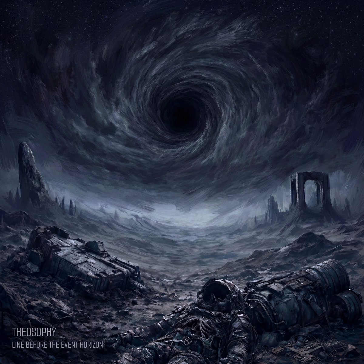 theosophy Line Before the Event Horizon 2026 album cover artwork